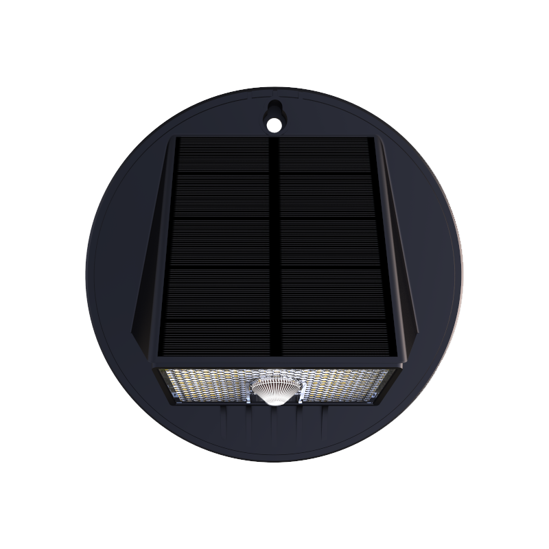 EVIEKO EV-WL-109 solar motion wall light – top view of solar panel