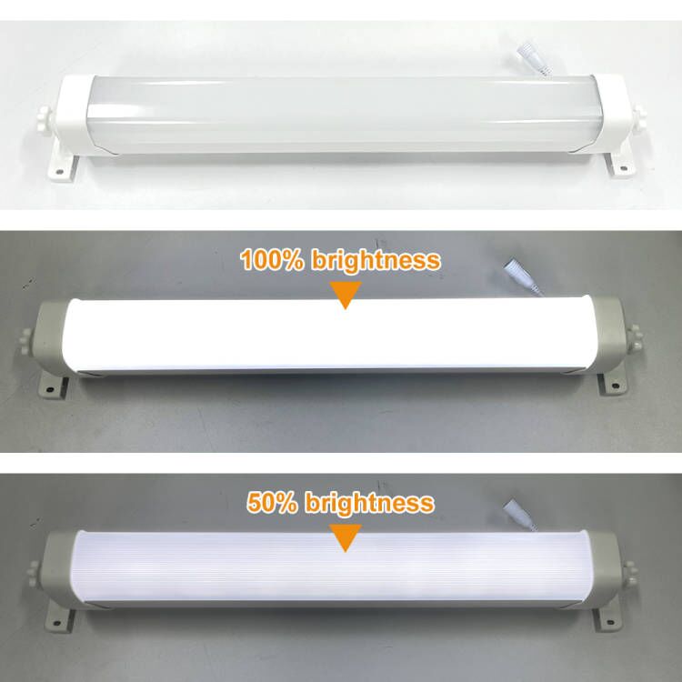 EVIEKO solar batten light – 100% and 50% brightness modes