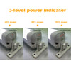 EVIEKO solar batten light – 3-level battery power indicator