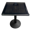 EVIEKO solar charging coffee table – 40W solar top