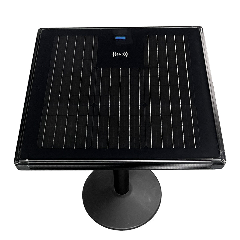 EVIEKO solar charging coffee table – front view