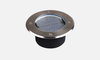 EV-GL-107 top view – solar panel and LEDs