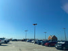 EV-SL-118 units lighting a shopping-centre car park