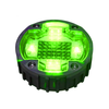 EVIEKO heavy-duty solar road stud – green LEDs lit