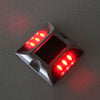 EVIEKO square solar road stud flashing red