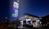 EV-SG-106 lighting a petrol station sign