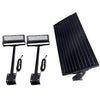 EVIEKO EV-SG-107 solar sign light kit – two lamp heads and 50W panel