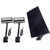 EVIEKO solar sign light kit, 2 heads – two lamp heads and solar panel