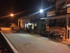 EV-SL-120 lighting a residential street at night
