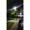 50W dual colour temperature solar street light with remote control