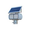 Double-sided red and blue solar traffic flashing light, two sets