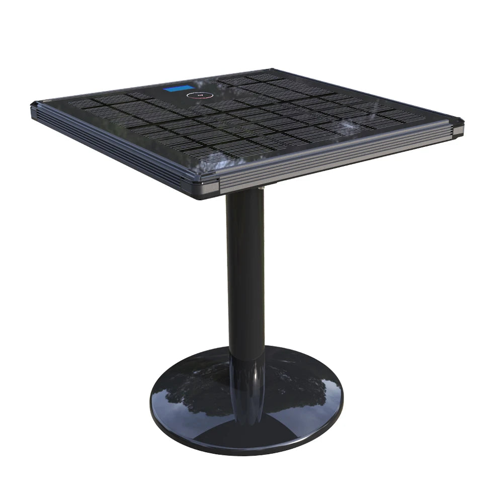 Solar charging coffe table with bluetooth  speaker