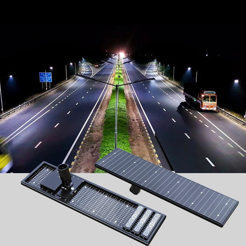 Super Solar Street Light Bright Led Lamp Remote Control PIR Motion Sensor Outdoor Aluminum Design Commercial Lights