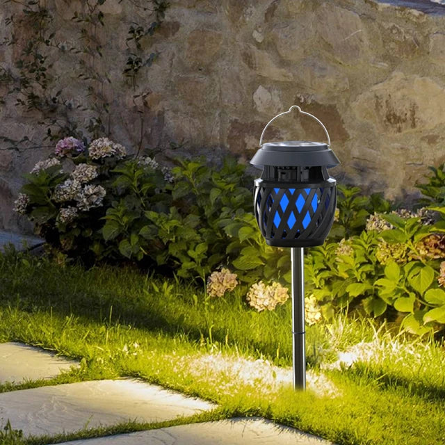 Solar garden light with  mosquito Killer (Electric shock)