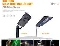 SGL-05 Solar Courtyard LED Light