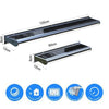 60cm solar billboard light bar illuminating an advertising sign