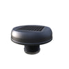 Compact solar motion sensor light fitted to a shed ceiling