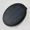 Rotatable solar motion wall light with 56 LEDs on an exterior wall
