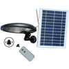 Rotatable solar shed light with PIR sensor and separate solar panel