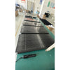 120W all-in-one solar street light with 200W solar panel on a pole