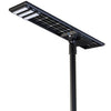120W solar street light with bifacial solar panel and adjustable bracket