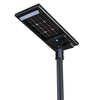 40W solar street light with bifacial solar panel and adjustable bracket