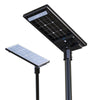 40W solar street light with bifacial solar panel and adjustable bracket