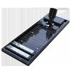 60W solar street light with bifacial solar panel and adjustable bracket
