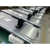 100W PIR solar street light with monocrystalline panel and anodised aluminium body