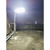 60W PIR solar street light with monocrystalline panel and anodised aluminium body