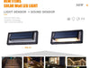 SWL-03 42-LED Rotatable Solar Wall Light